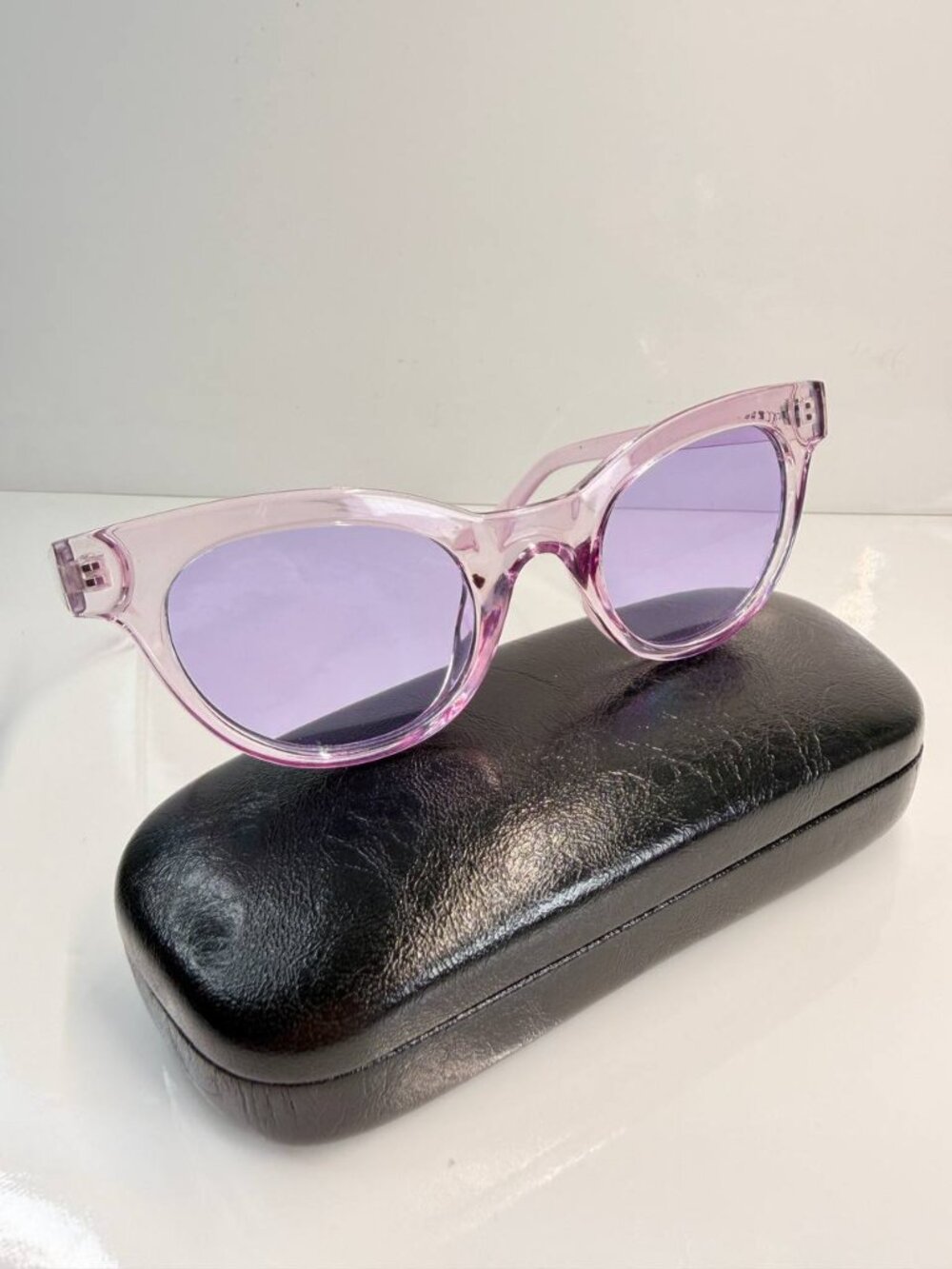 Lucky Brand Pacific Light Purple Cat Eye Sunglasses 49-24-148